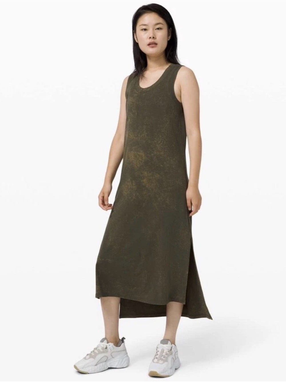 Lululemon All Yours Tank Maxi Dress *Wash
Cloudy Wash Dark Olive Size: 6